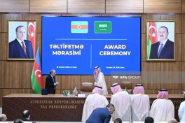 Head of Saudi Arabia's anti-corruption authority awarded medal in Azerbaijan - PHOTO 