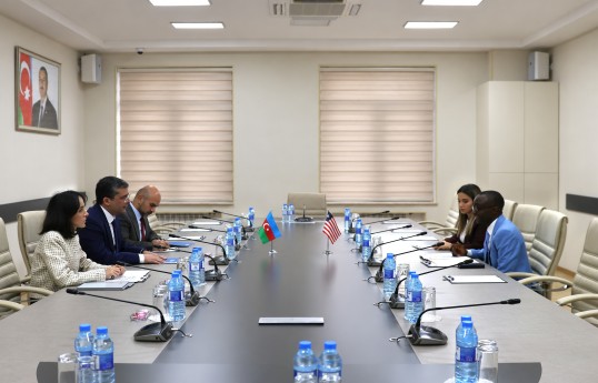 Azerbaijan's Media and Broadcasting Council holds bilateral meeting with Liberia's deputy information minister