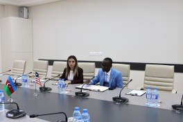 Azerbaijan's Media and Broadcasting Council holds bilateral meeting with Liberia's deputy information minister