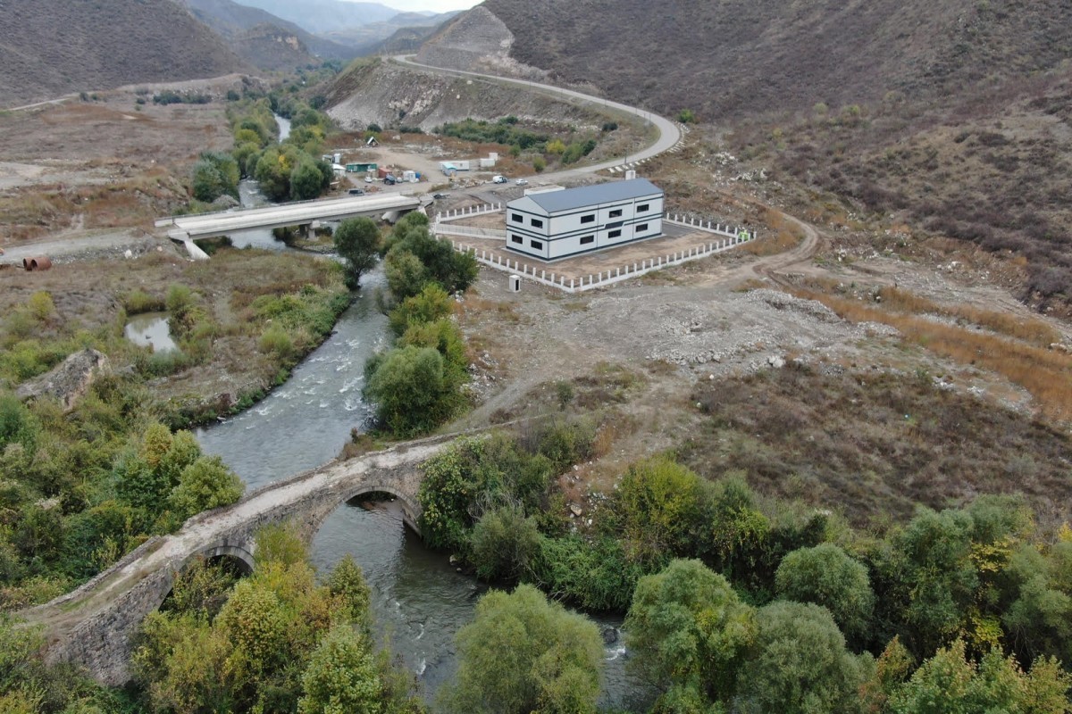 Azerbaijan builds first hydroelectric power plant in Gubadli  - VIDEO 