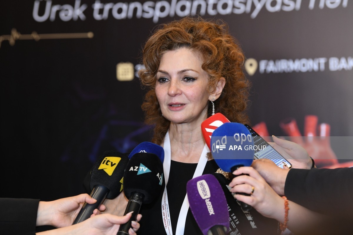 Chairperson of the Board of the Coordination Center for Organ Donation and Transplantation Yegana Abbasova