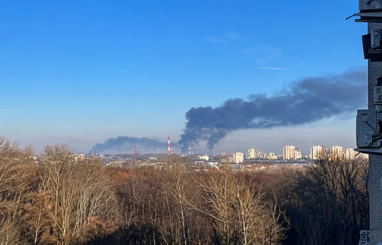 Major oil refinery in Russia hit by drone attack, fire breaks out