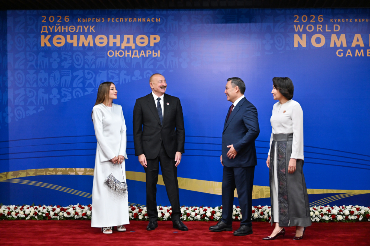 President Ilham Aliyev’s social media accounts shared post from opening ceremony of 6th World Nomad Games