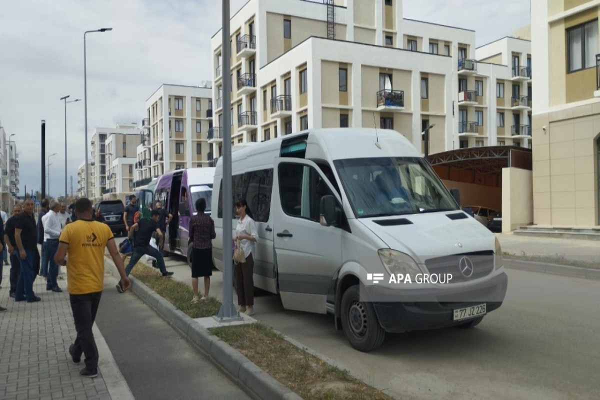 Another relocation convoy arrives in Aghdam city, keys presented - UPDATED-1  - PHOTO 