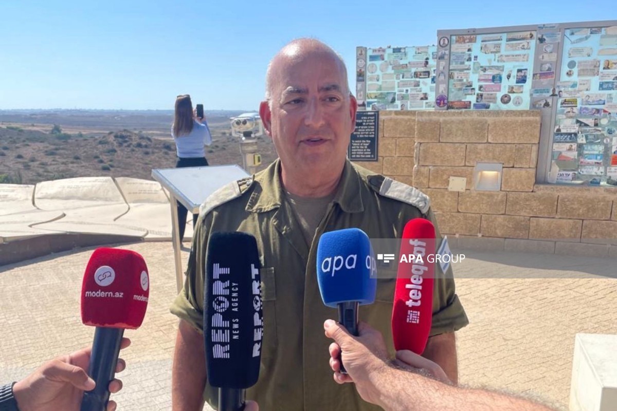 IDF spokesperson Major David Baruch