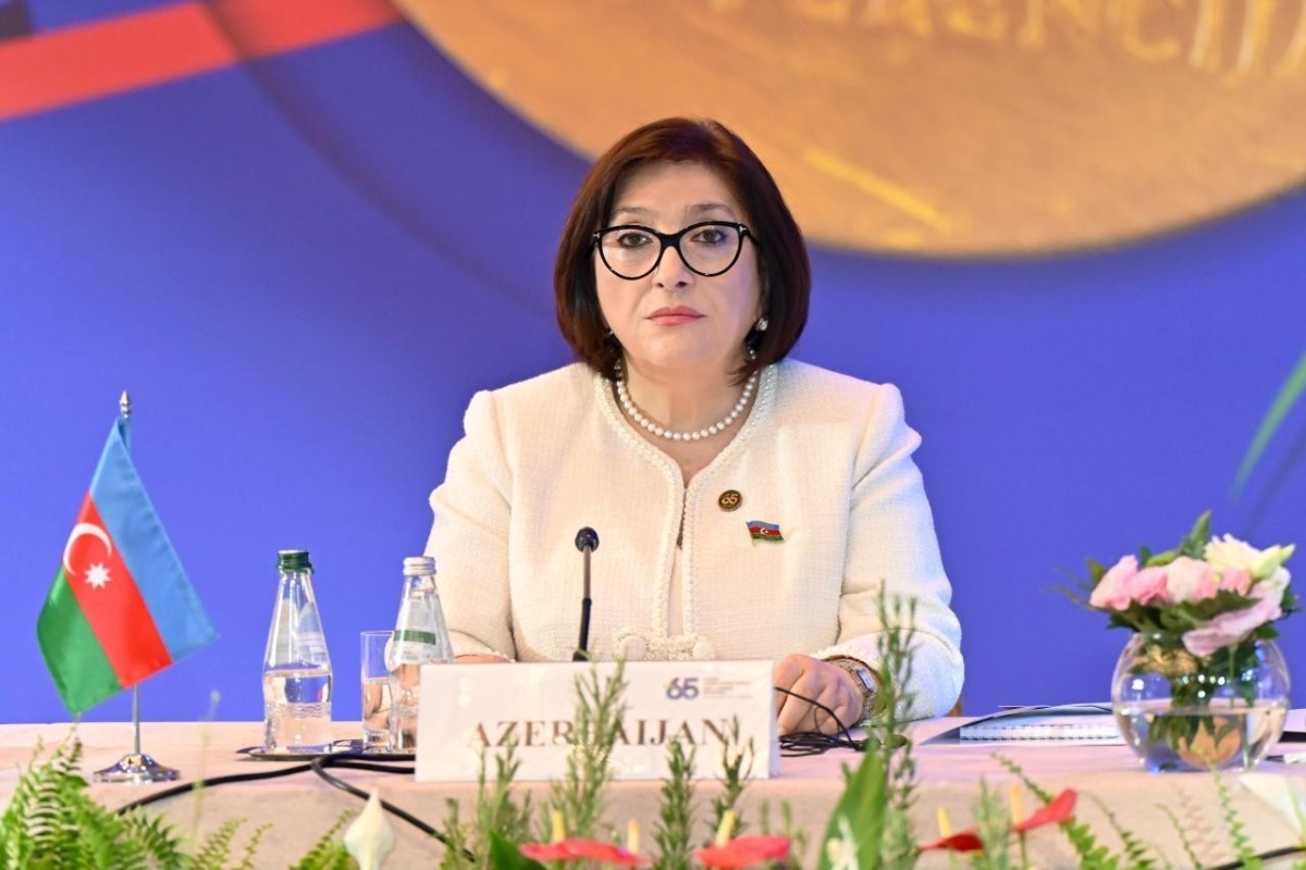 Sahiba Gafarova, Speaker of the Milli Majlis