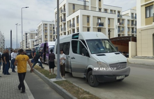 Another relocation convoy arrives in Aghdam city, keys presented - UPDATED-1  - PHOTO 