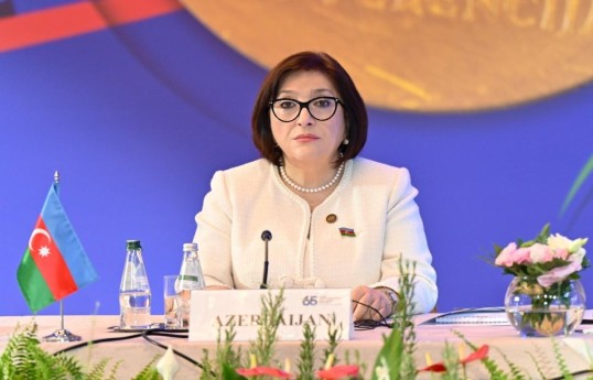 Sahiba Gafarova, Speaker of the Milli Majlis