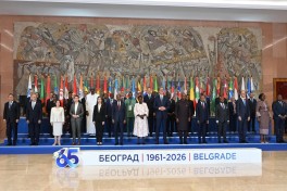 Sahiba Gafarova addresses conference on Non-Aligned Movement