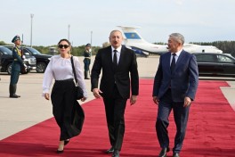 President Ilham Aliyev concluded visit to Kyrgyzstan