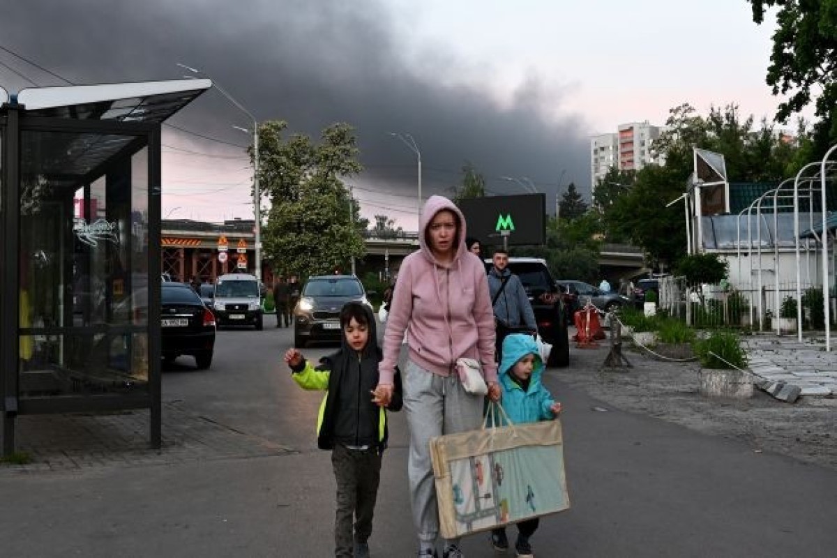 Explosion occurs in Kyiv amid jet-powered drone attack