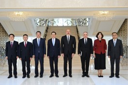 President Ilham Aliyev receives China’s Prosecutor General