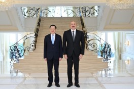 President Ilham Aliyev receives China’s Prosecutor General