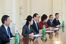 President Ilham Aliyev receives China’s Prosecutor General