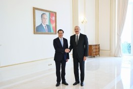 President Ilham Aliyev receives China’s Prosecutor General