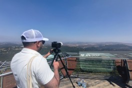 Azerbaijani journalists visit Israel-Lebanon border - PHOTO 