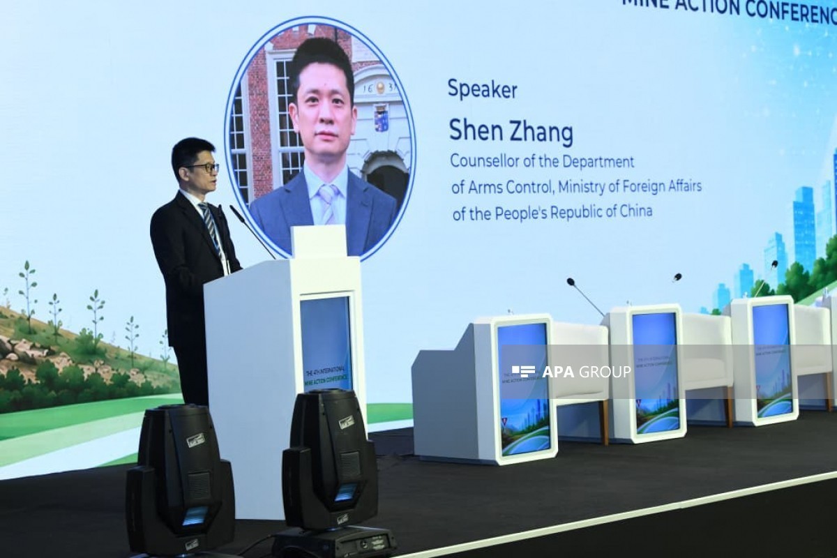 Counselor at the Department of Arms Control of the Chinese Ministry of Foreign Affairs Shen Zhang