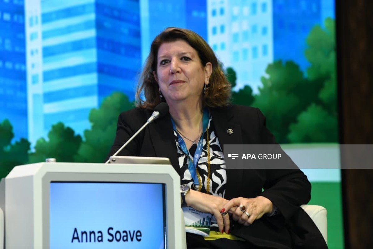 Head of the UN-Habitat Office in Azerbaijan Anna Soave