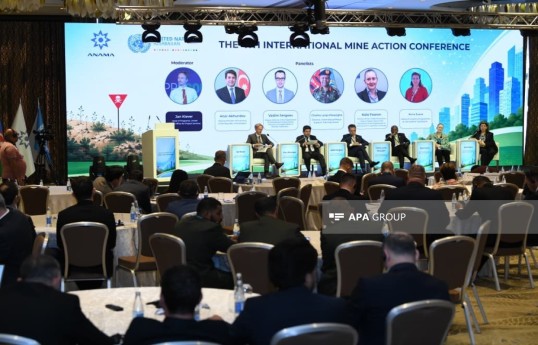 Panel discussion on “Technology and Innovation for Safer and More Effective Humanitarian Demining” held in Baku - PHOTO 