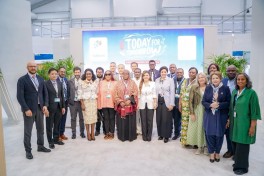 Azerbaijani MP Parvana Valiyeva attends COP17
