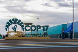 Azerbaijani MP Parvana Valiyeva attends COP17