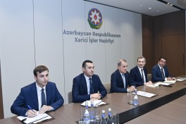 Jeyhun Bayramov discusses Azerbaijan-Armenia peace agenda with OSCE PA President