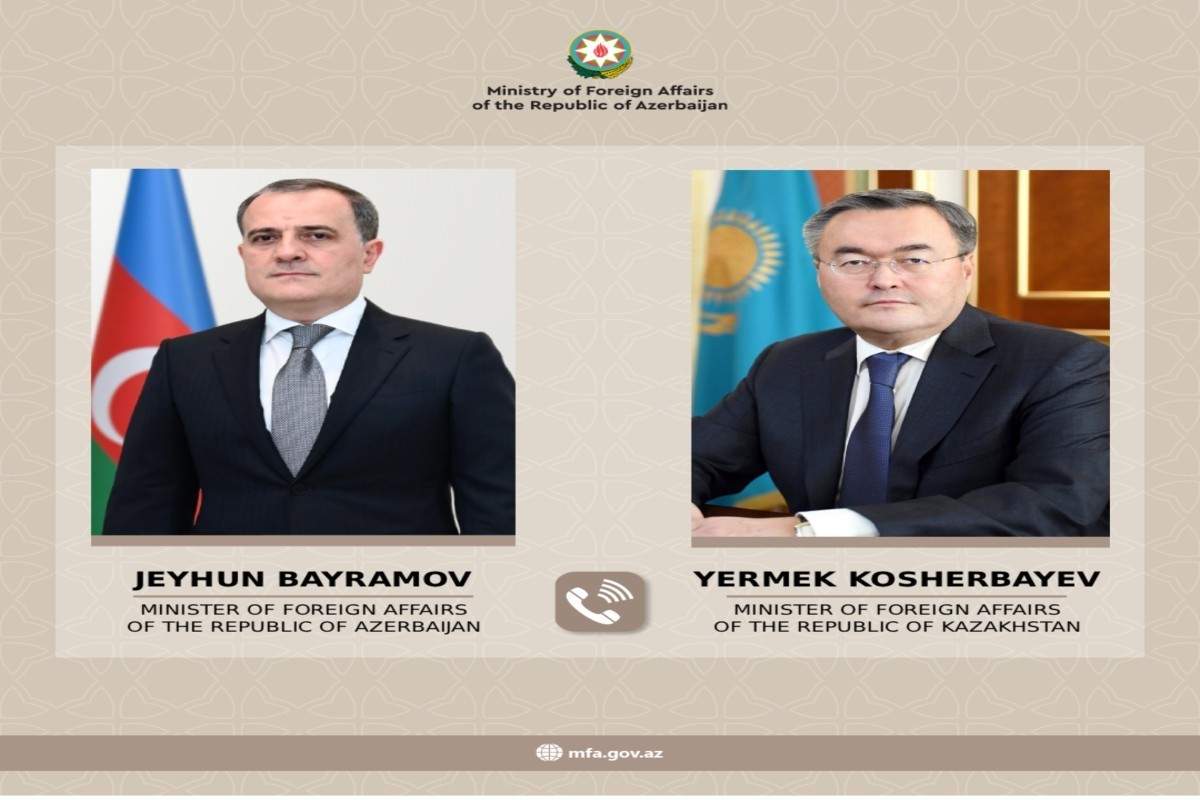 Jeyhun Bayramov holds phone call with Kazakhstan’s new foreign minister