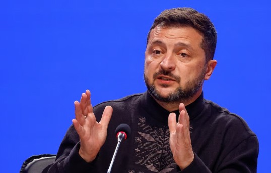 Ukrainian President Volodymyr Zelenskyy 