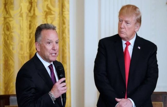 Special Envoy Steve Witkoff  and Donald Trump, US President