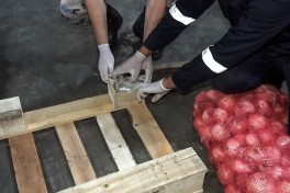 Azerbaijan customs seize 25.5kg of marijuana in Iran-Russia transit shipment - VIDEO 
