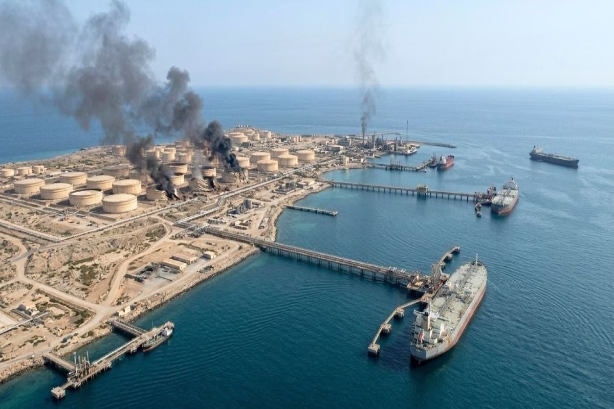 Iranian tanker targeted on Kharg Island