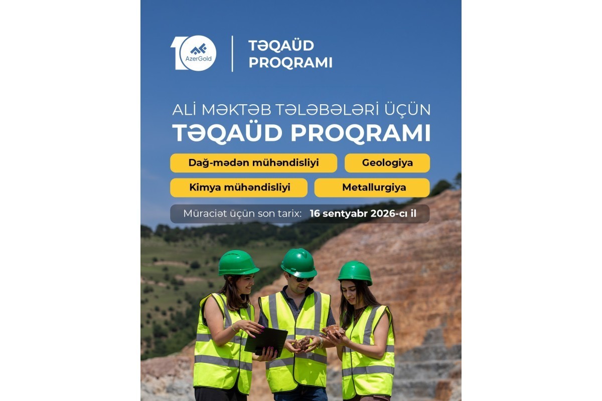 AzerGold announces next Scholarship Programme for university students