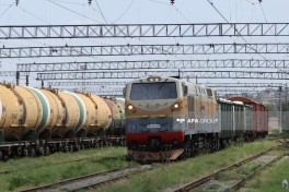 Another Russian shipment transits Azerbaijan en route to Armenia-UPDATED  - PHOTO 