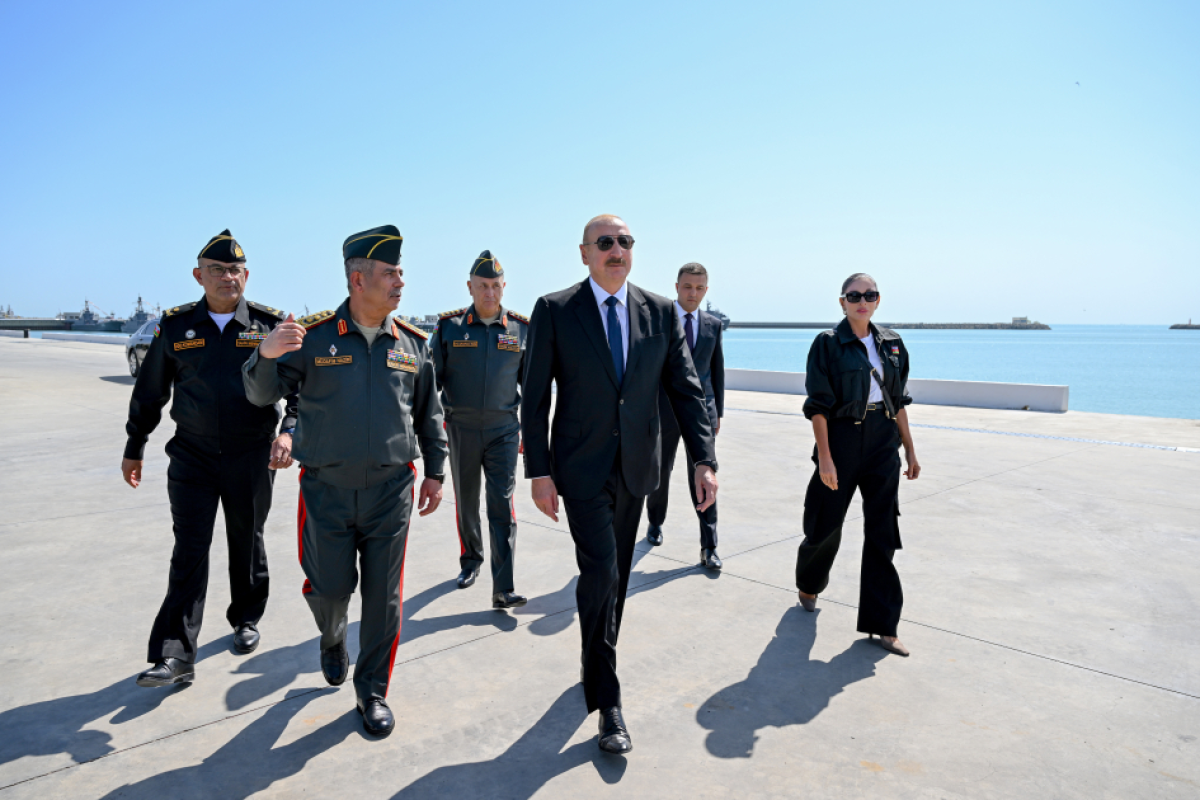 President Ilham Aliyev visited Azerbaijani Navy