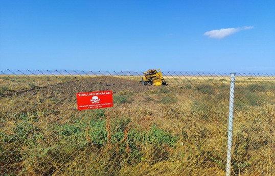 Tractor hits landmine in Azerbaijan’s Aghdam, driver injured