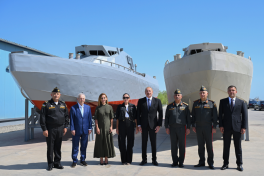 President Ilham Aliyev visited Azerbaijani Navy-PHOTO 
