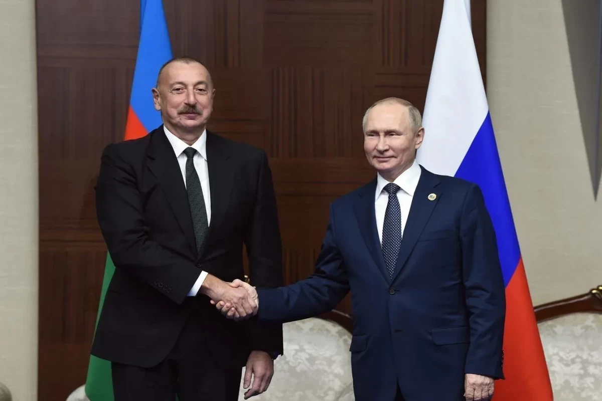 Vladimir Putin calls President of Azerbaijan