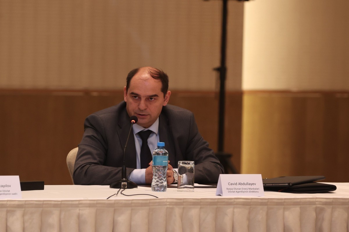 Javid Abdullayev, Director of the State Agency for Renewable Energy Sources under the Ministry of Energy