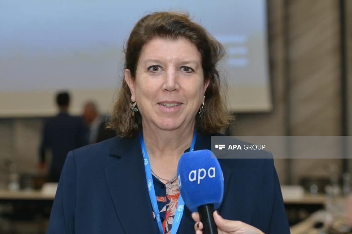 Anna Sauve, Head of the United Nations Human Settlements Programme (UN-Habitat) Office in Azerbaijan