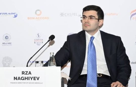 Rza Naghiyev, Director of Investments and Project Development at SOCAR Green