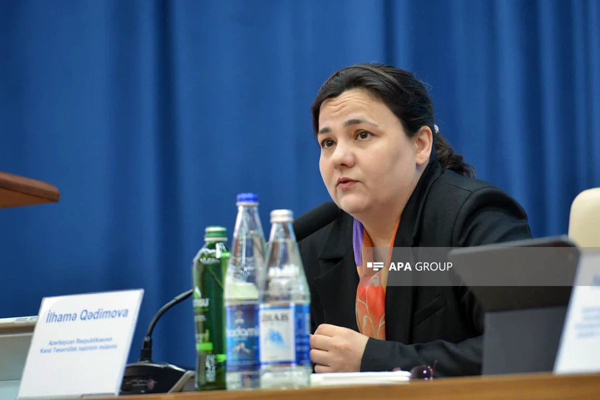 Deputy Minister of Agriculture Ilhama Gadimova