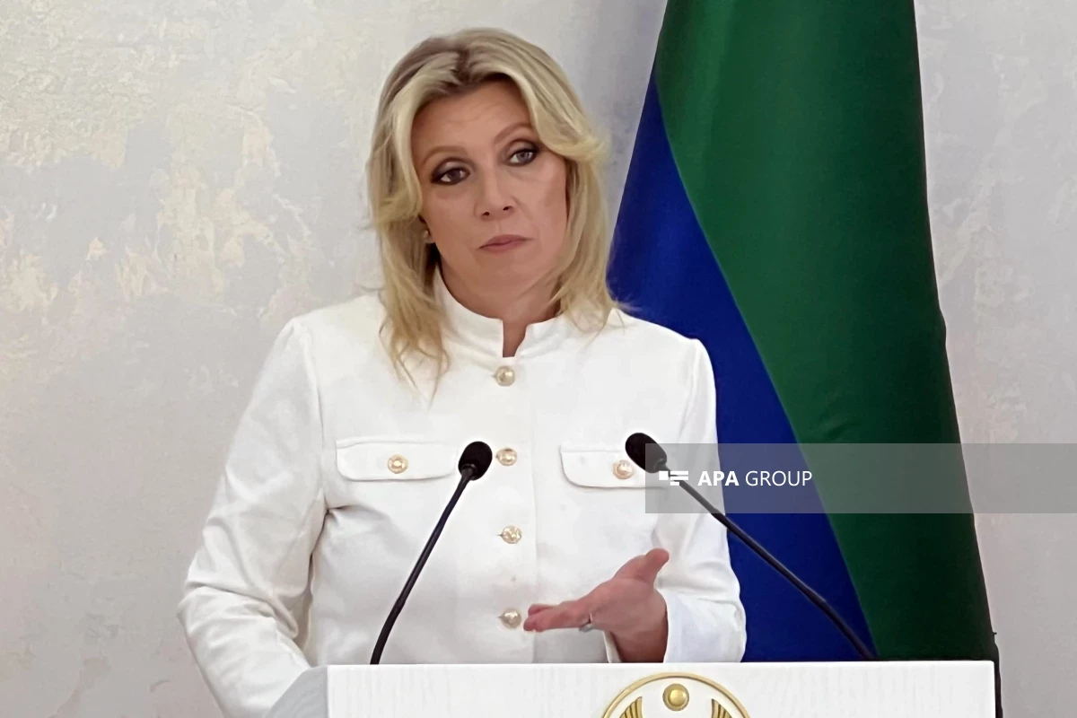 Russian Foreign Ministry Spokeswoman Maria Zakharova