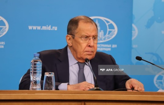 Russian Foreign Minister Sergey Lavrov