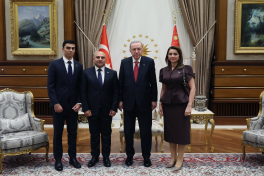 Erdogan received Azerbaijani ambassador to Türkiye at the Presidential Palace