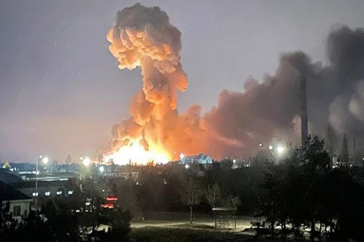 Explosions reported in Kyiv