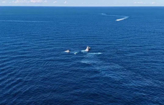 Private aircraft makes emergency landing in Black Sea, 2 rescued by Turkish Coast Guard