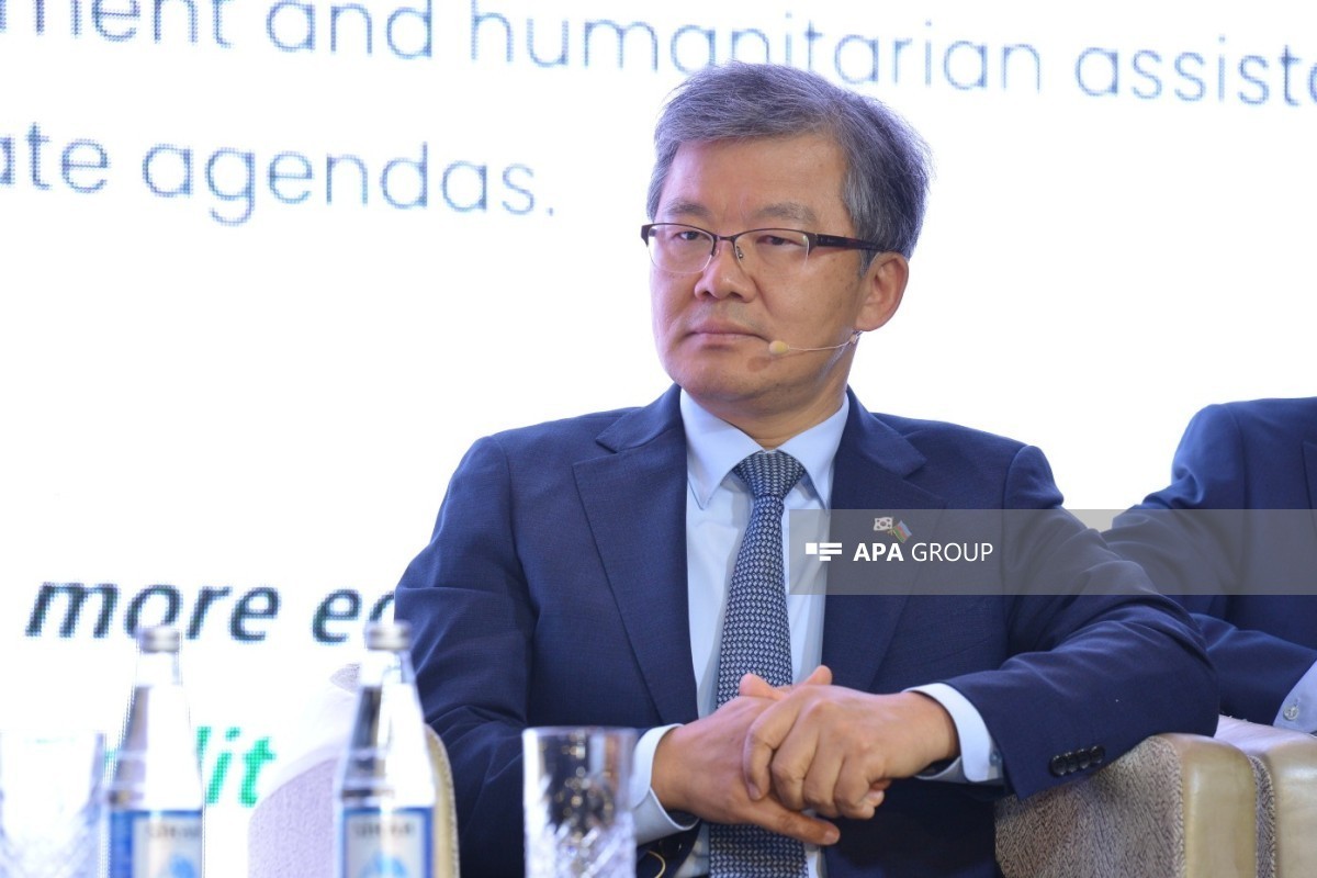Kang Kymgu, the Ambassador Extraordinary and Plenipotentiary of the Republic of Korea to Azerbaijan