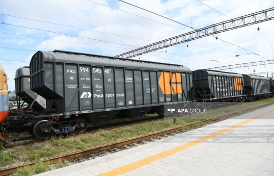Russia sends 20 wagons of barley, 21 wagons of wheat to Armenia via Azerbaijan - PHOTO 