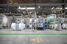 President Ilham Aliyev attended opening of paper and hygiene products manufacturing facility in Garadagh district