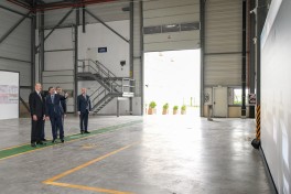President Ilham Aliyev attended opening of paper and hygiene products manufacturing facility in Garadagh district